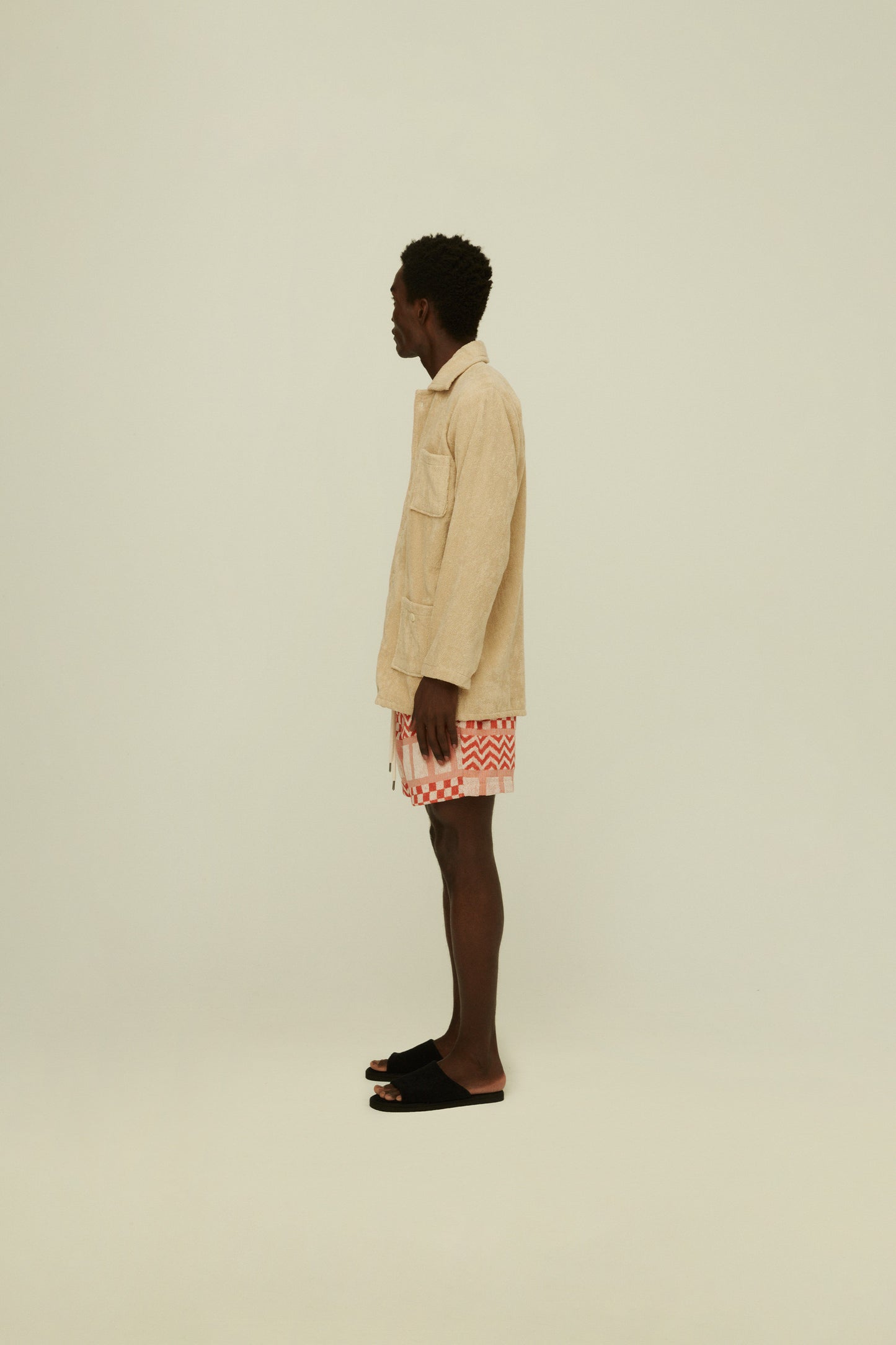 Beige Dandy Terry Jacket