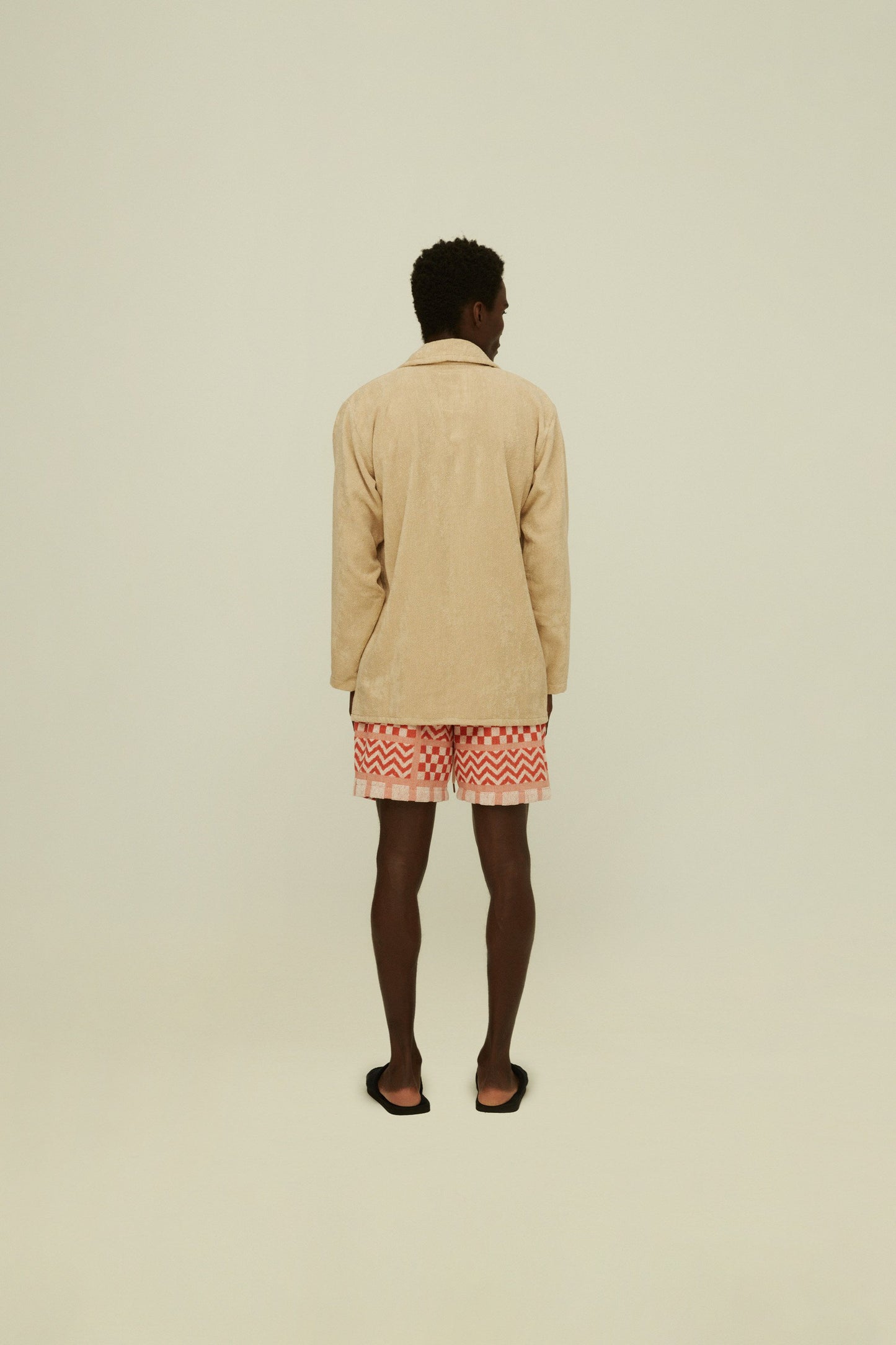 Beige Dandy Terry Jacket
