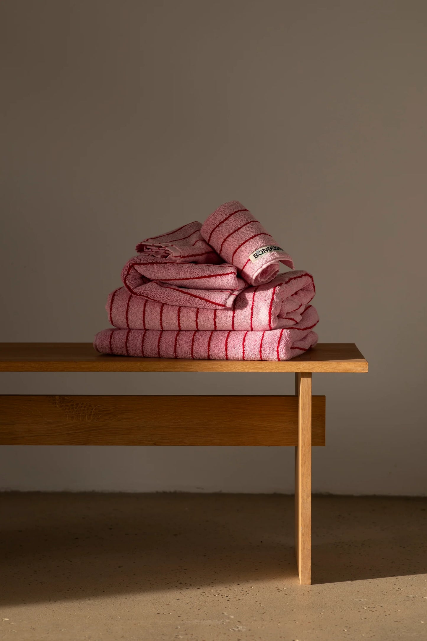 Naram Towel (Baby pink & Ski patrol)