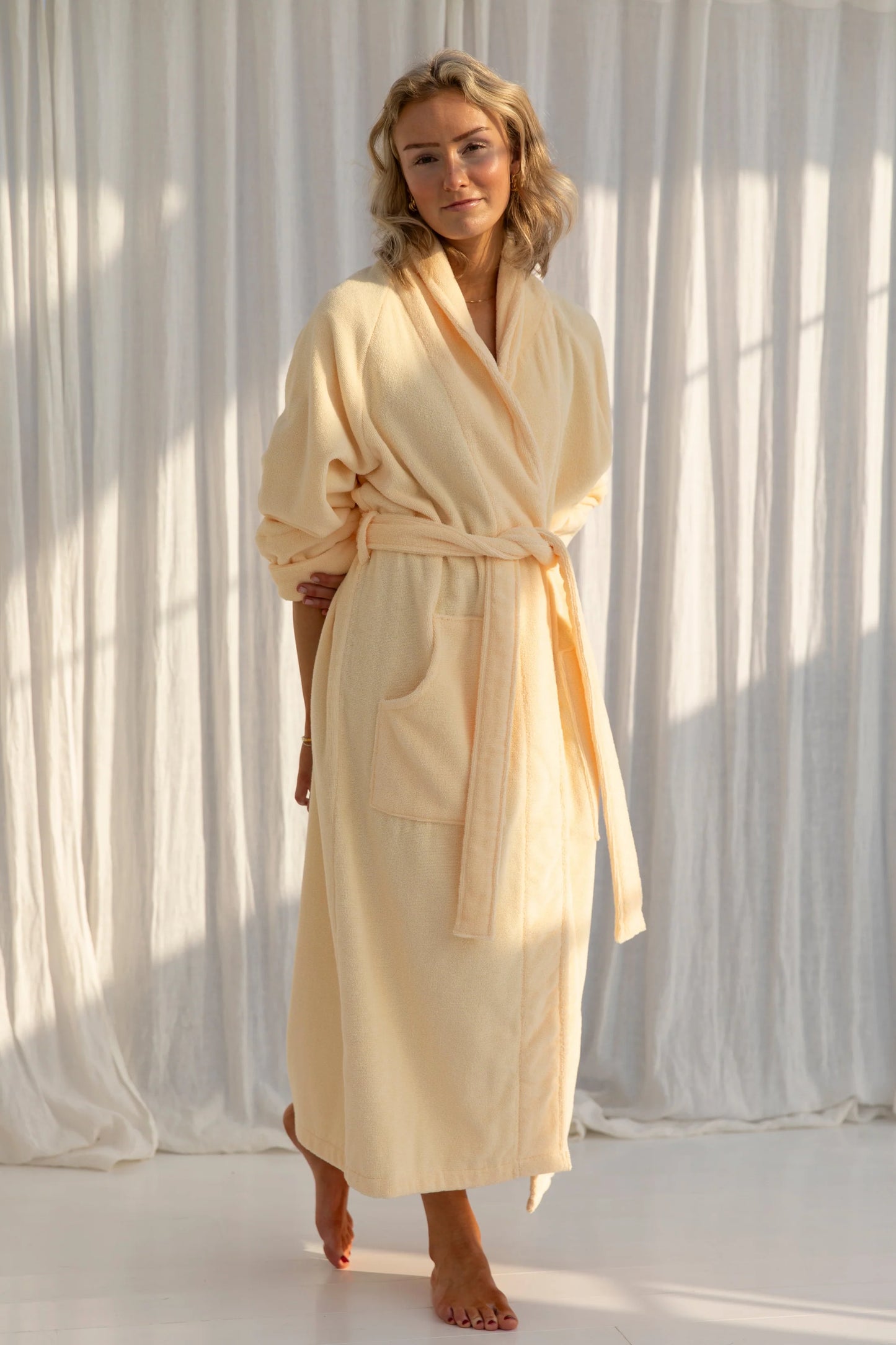 Naram Bathrobe - Vanilla
