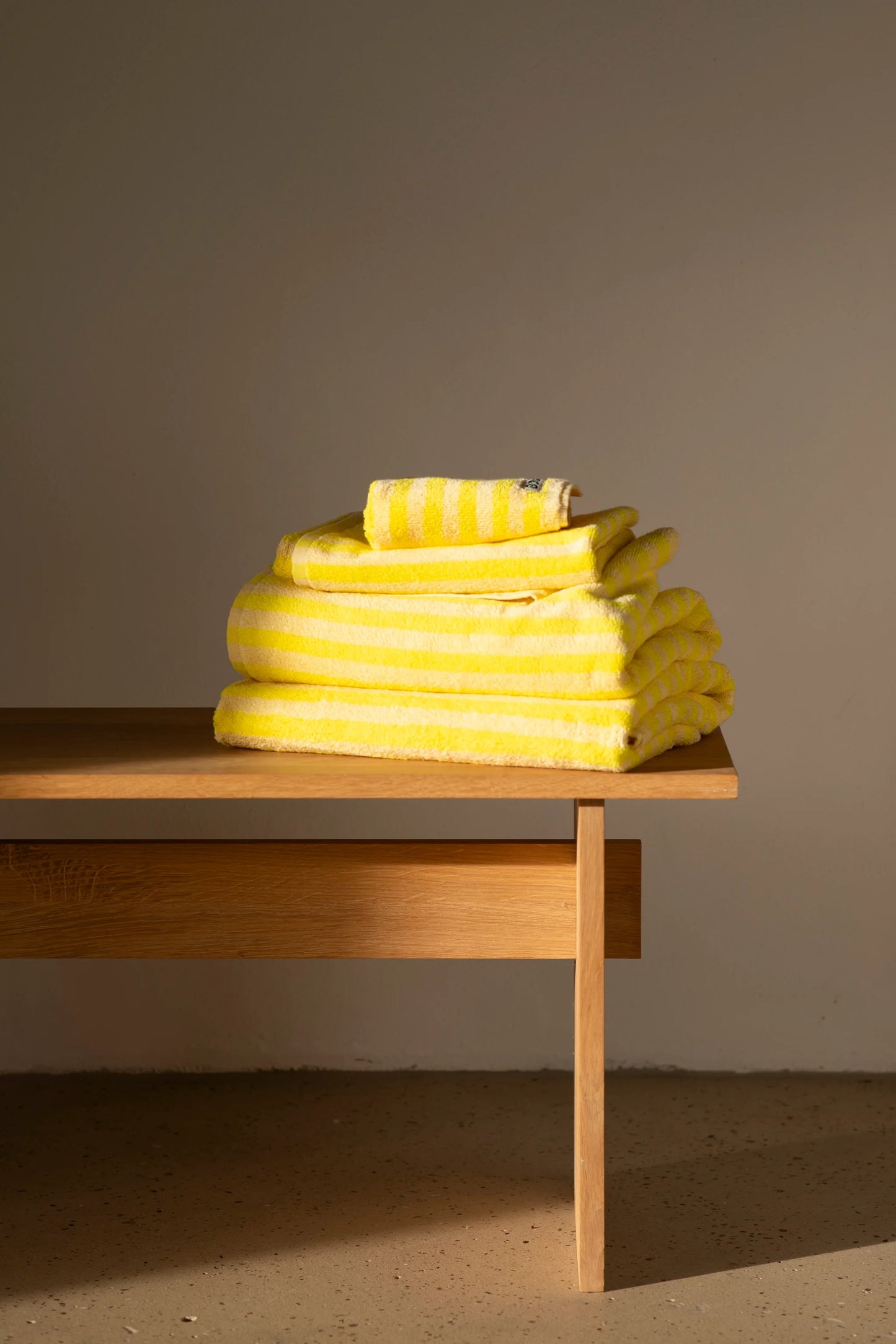 Naram Towel (Pristine & Neon yellow)
