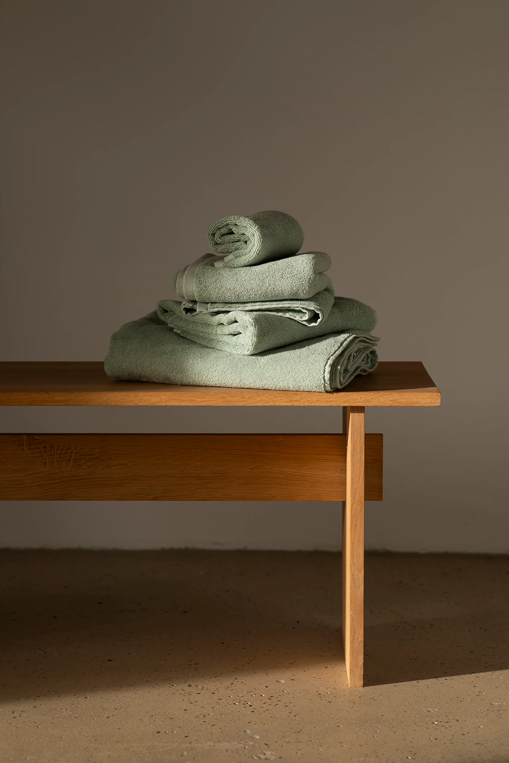 Naram towels (Sliver sage)