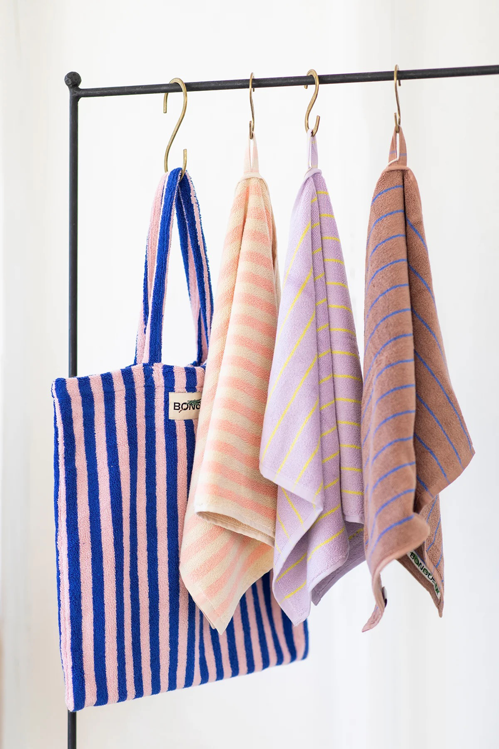 Naram Totebag - Dazzling blue & Rose