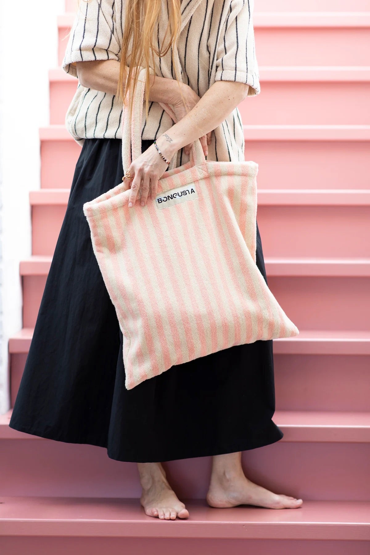 Naram Totebag - Tropical & Creme