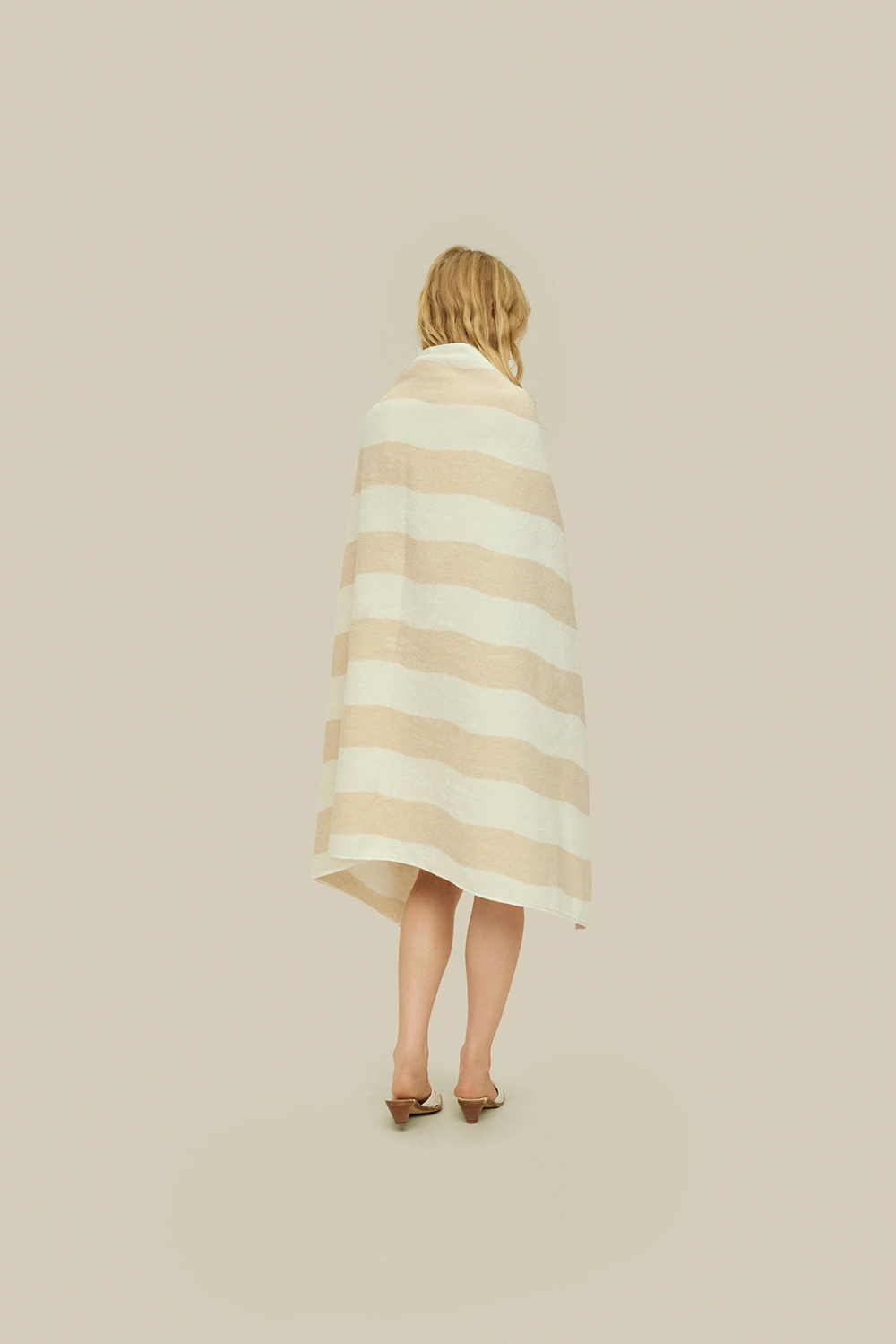 White Wavor Towel