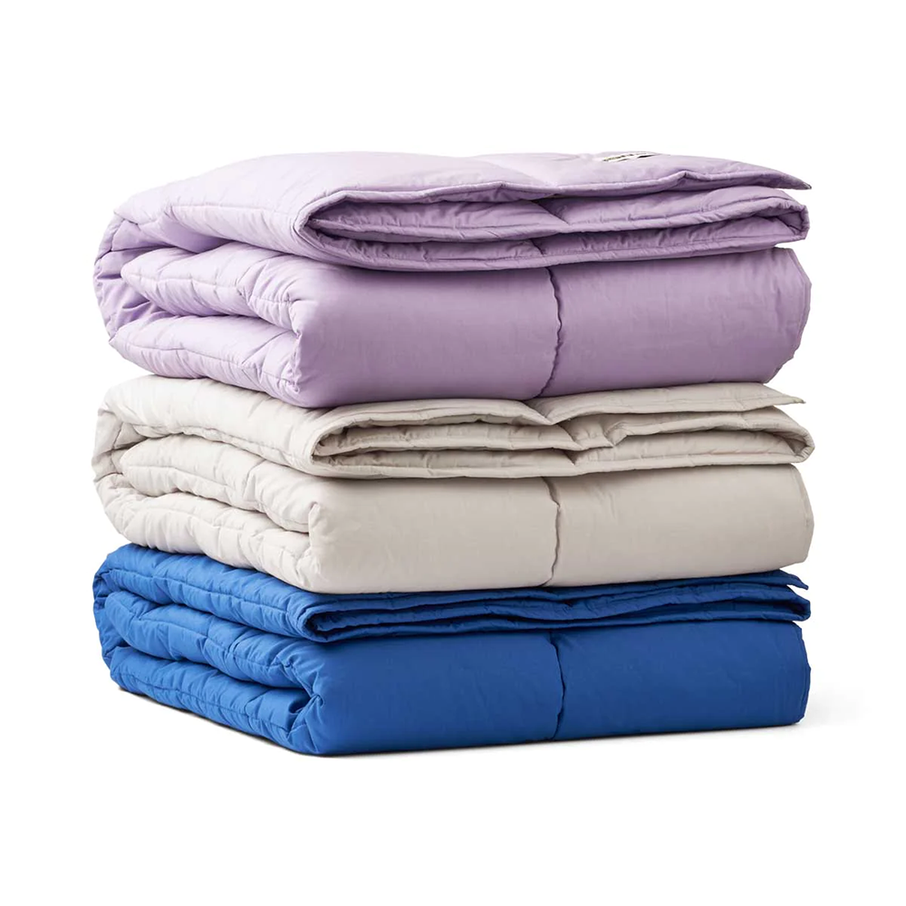 Puffy Blanket, Dove Grey