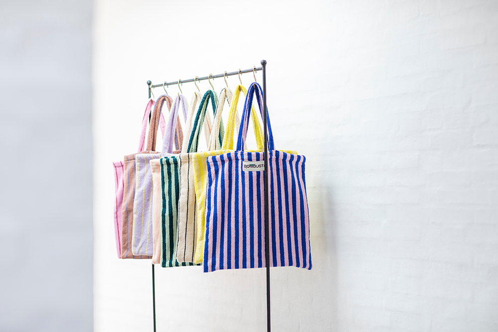 Naram Totebag - Dazzling blue & Rose