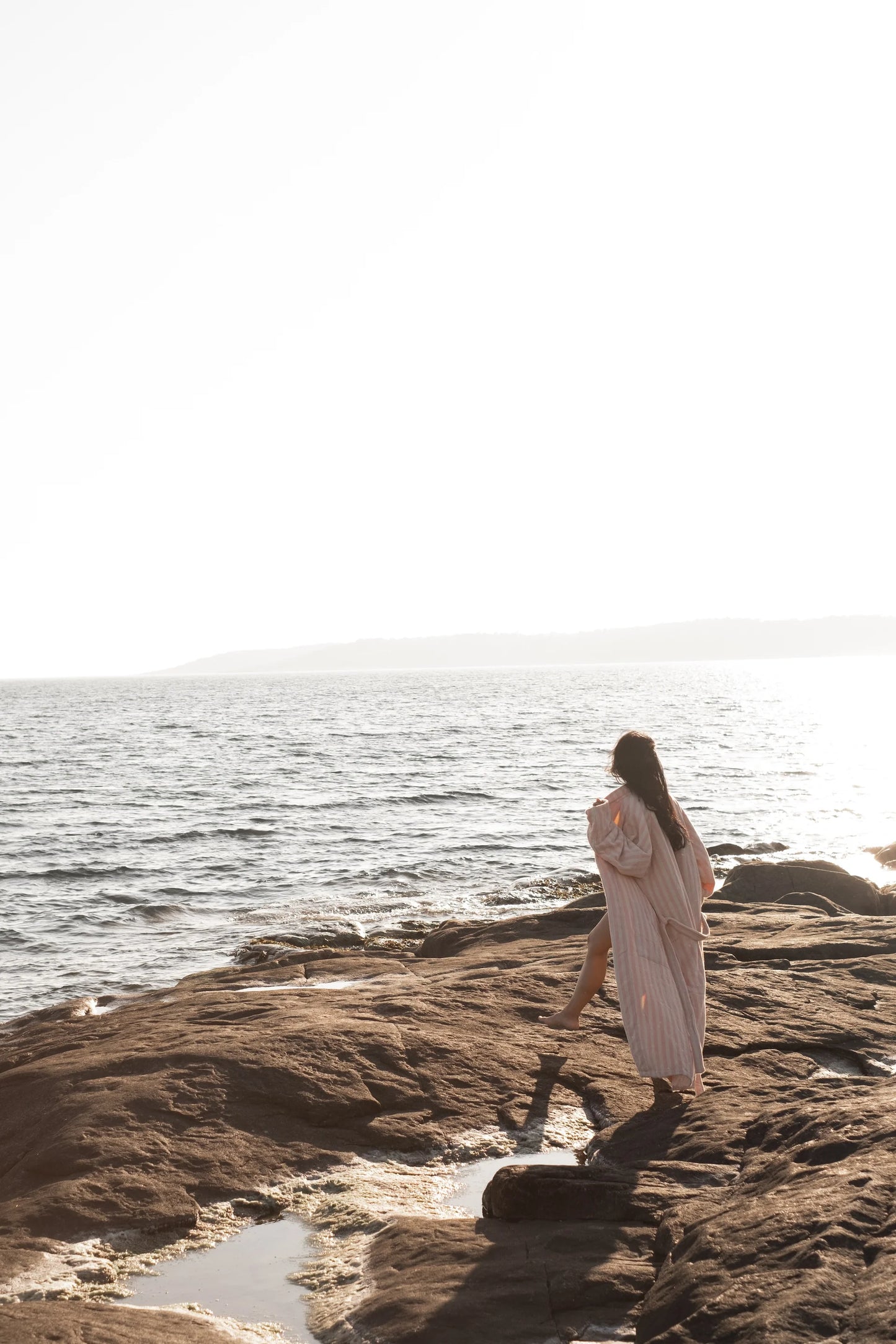 Naram Bathrobe -  Tropical & Creme