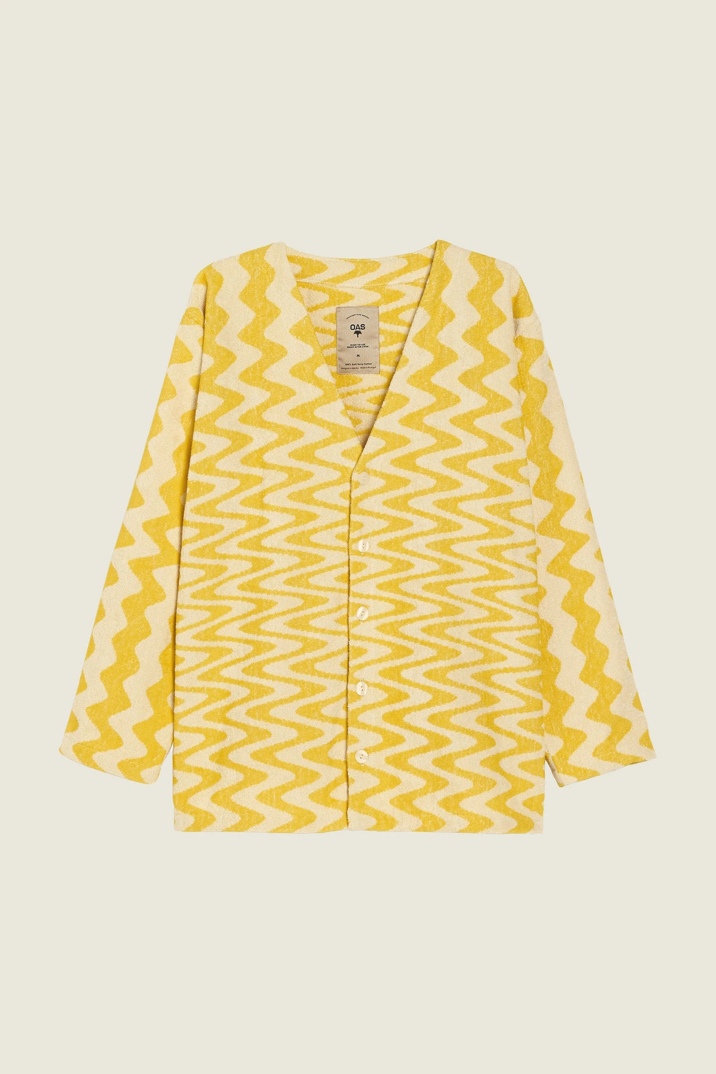 Wiggle Straw Terry Cardigan