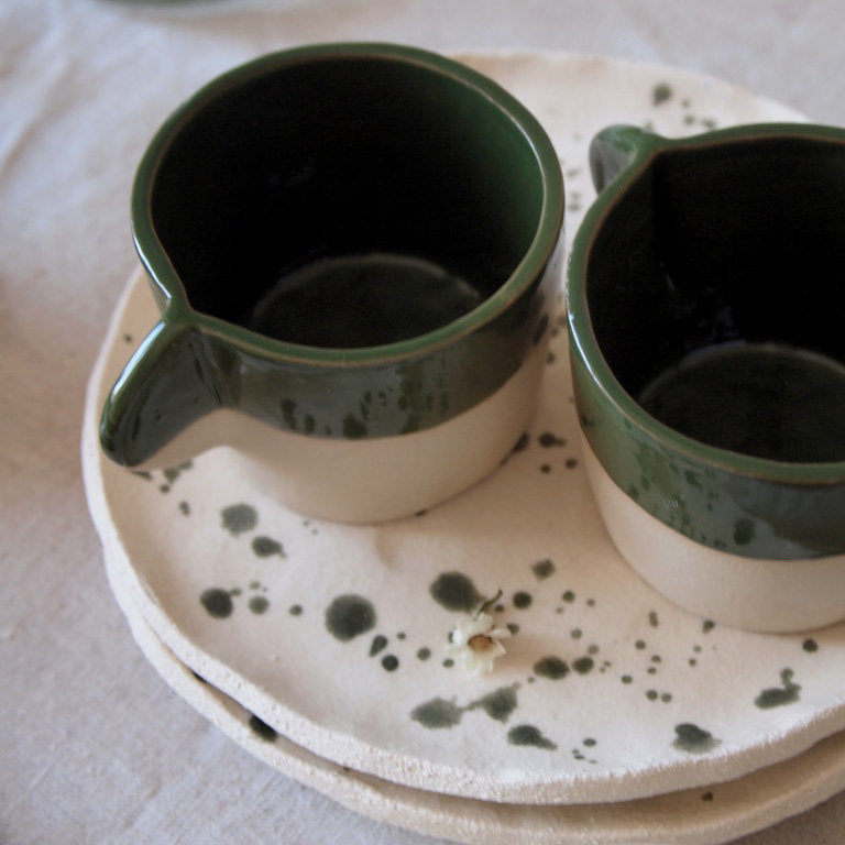 Small green ear cup