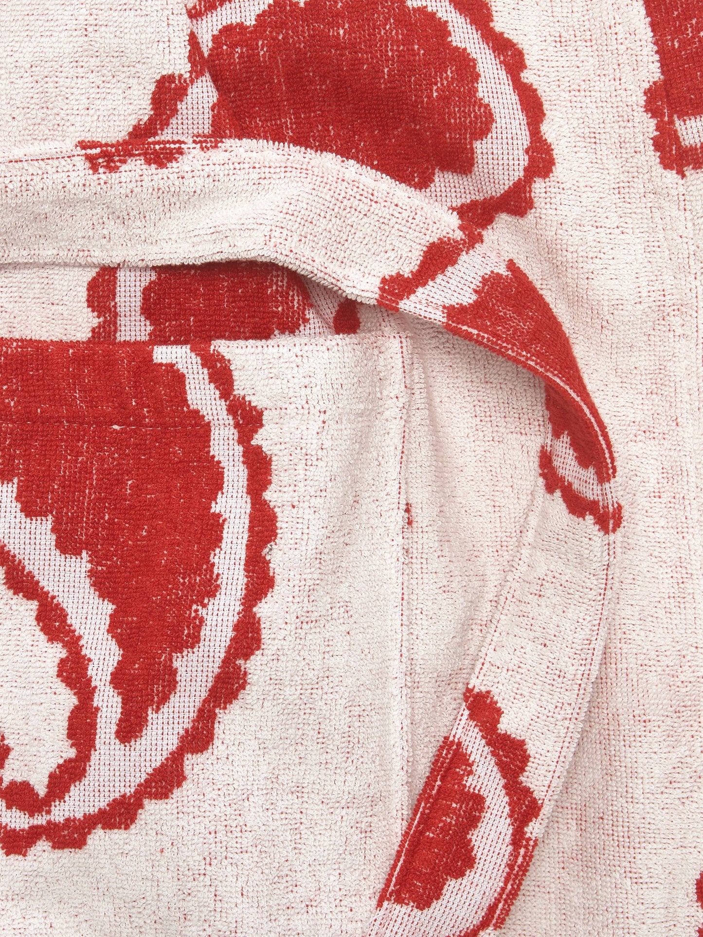 Red Paisley Robe