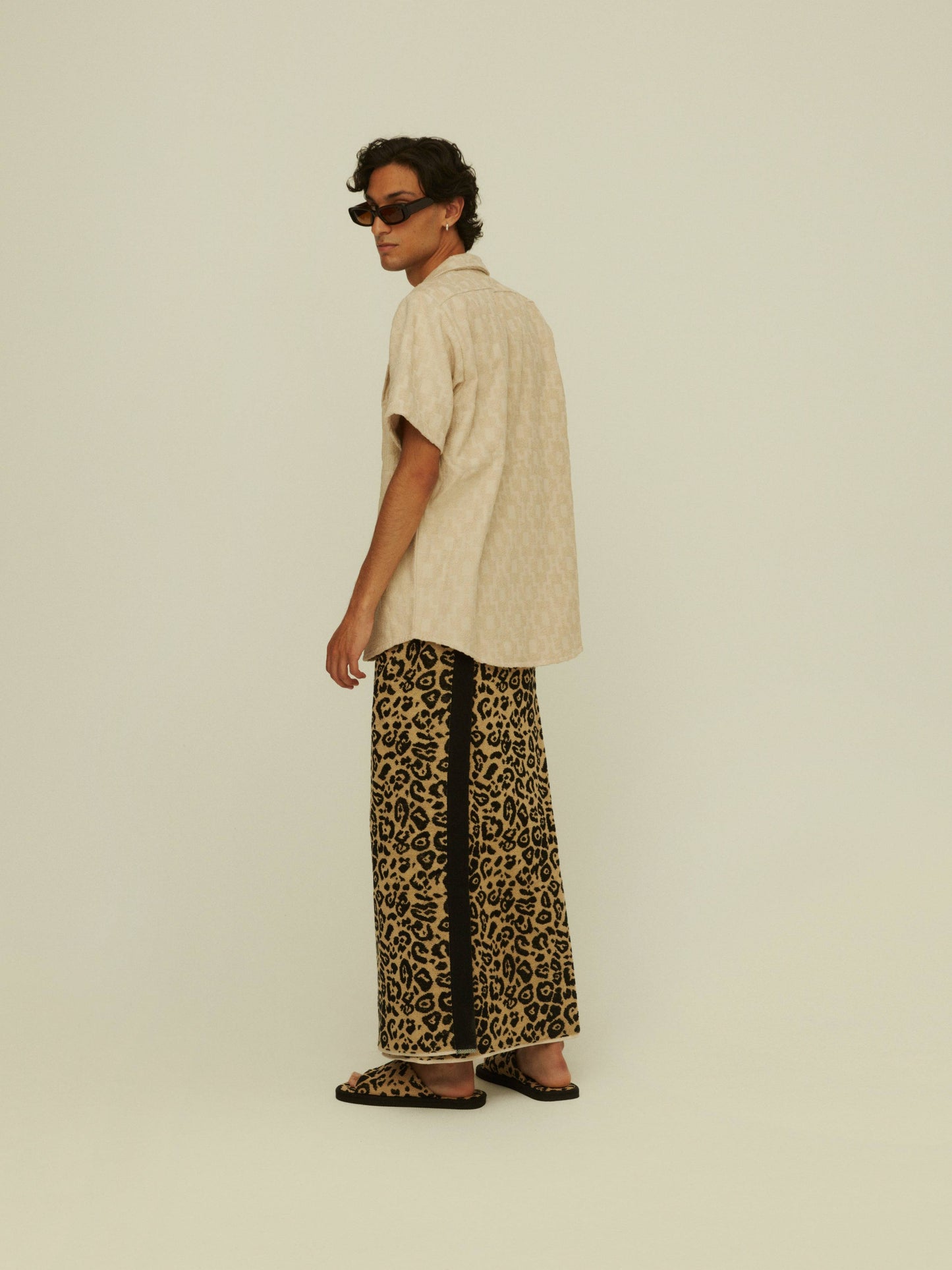 Beige Machu Cuba Terry Shirt