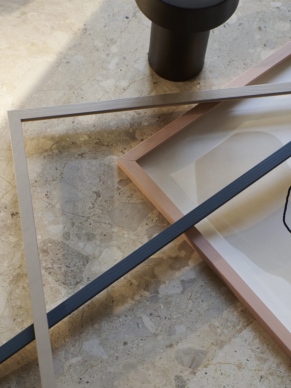 Petrol Wood Frame
