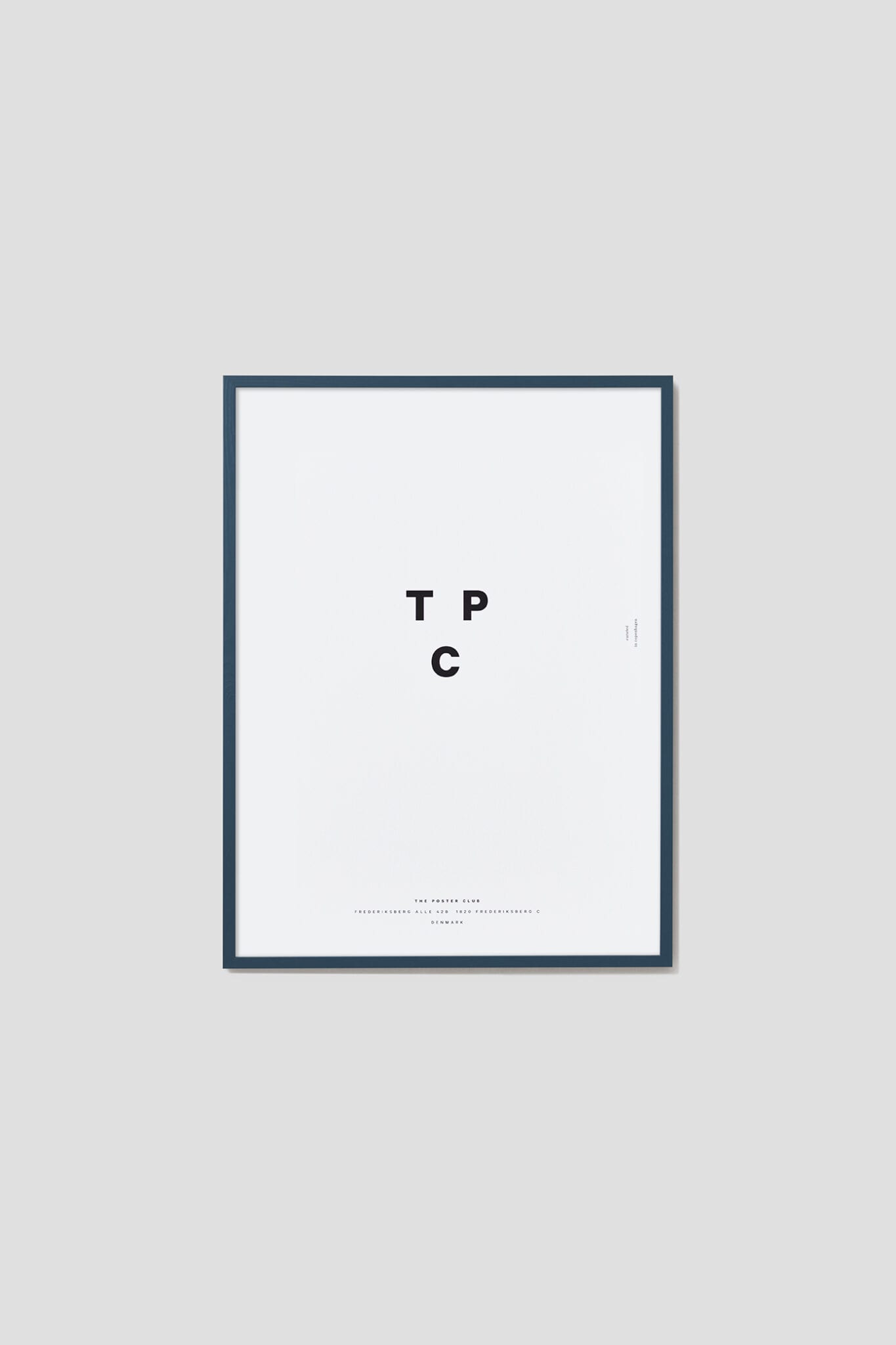 Petrol Wood Frame