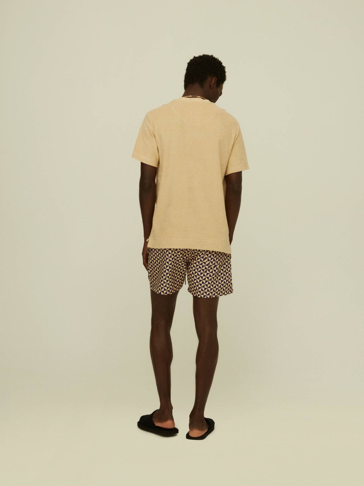 Beige Terry Tee