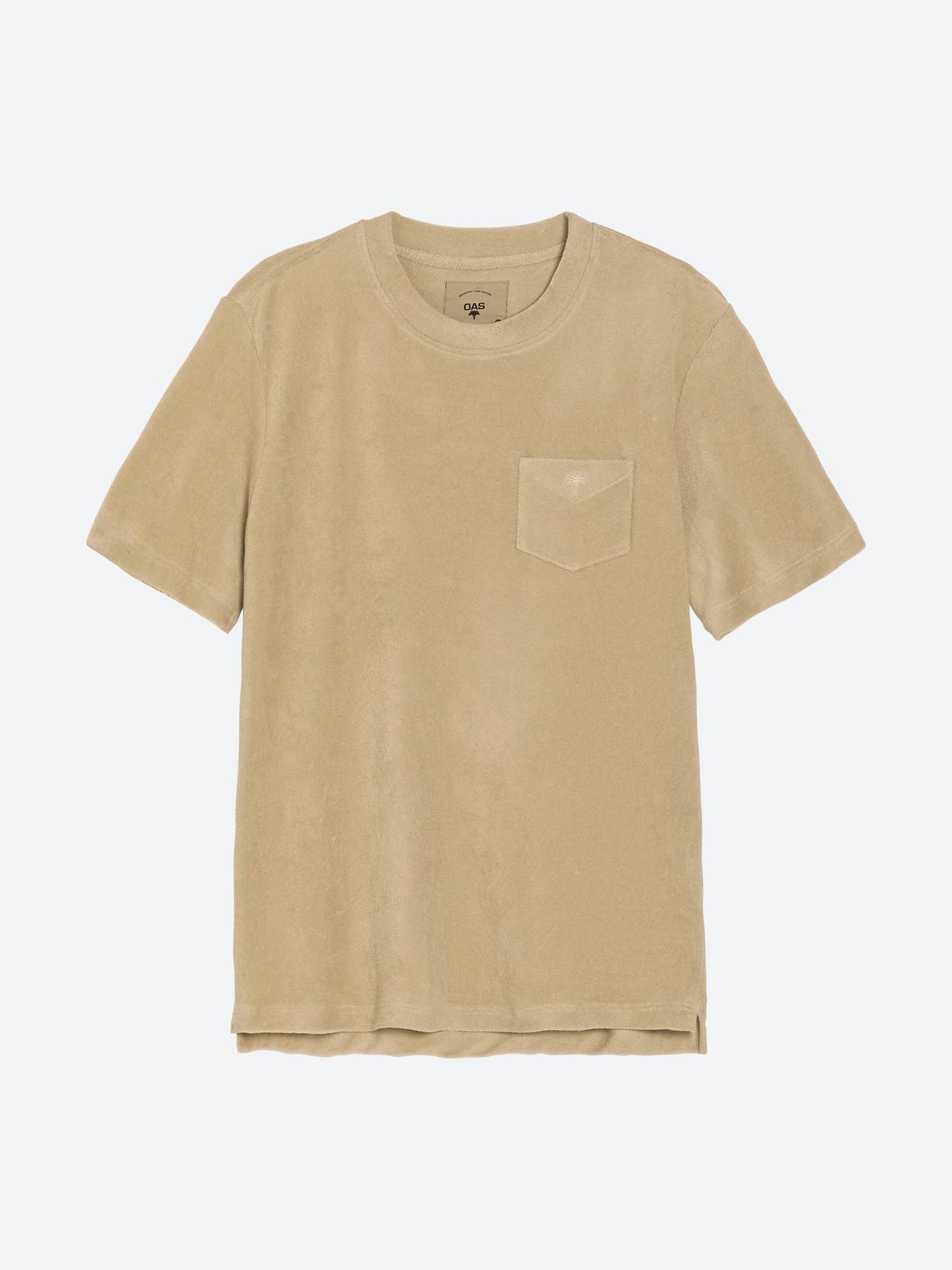 Beige Terry Tee
