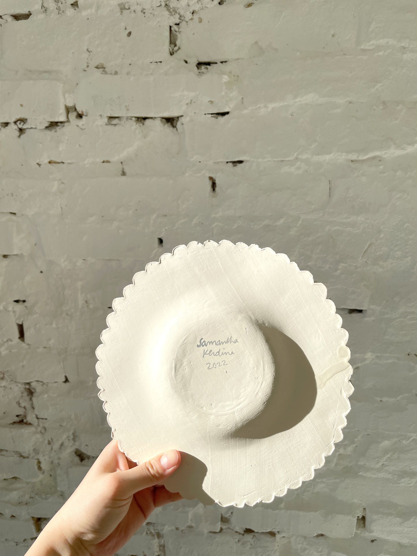 Flower Plate Pink