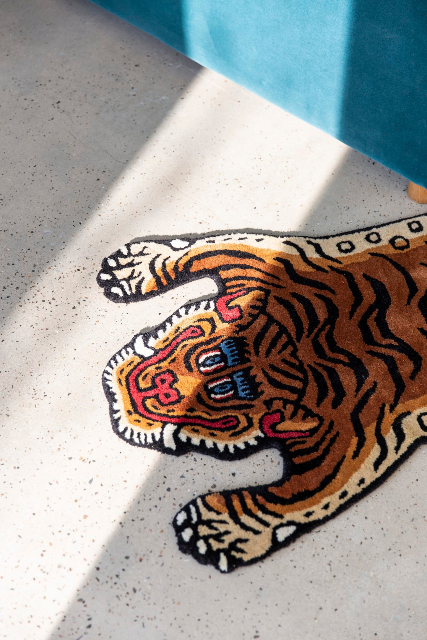 Burma Tiger Rug Small