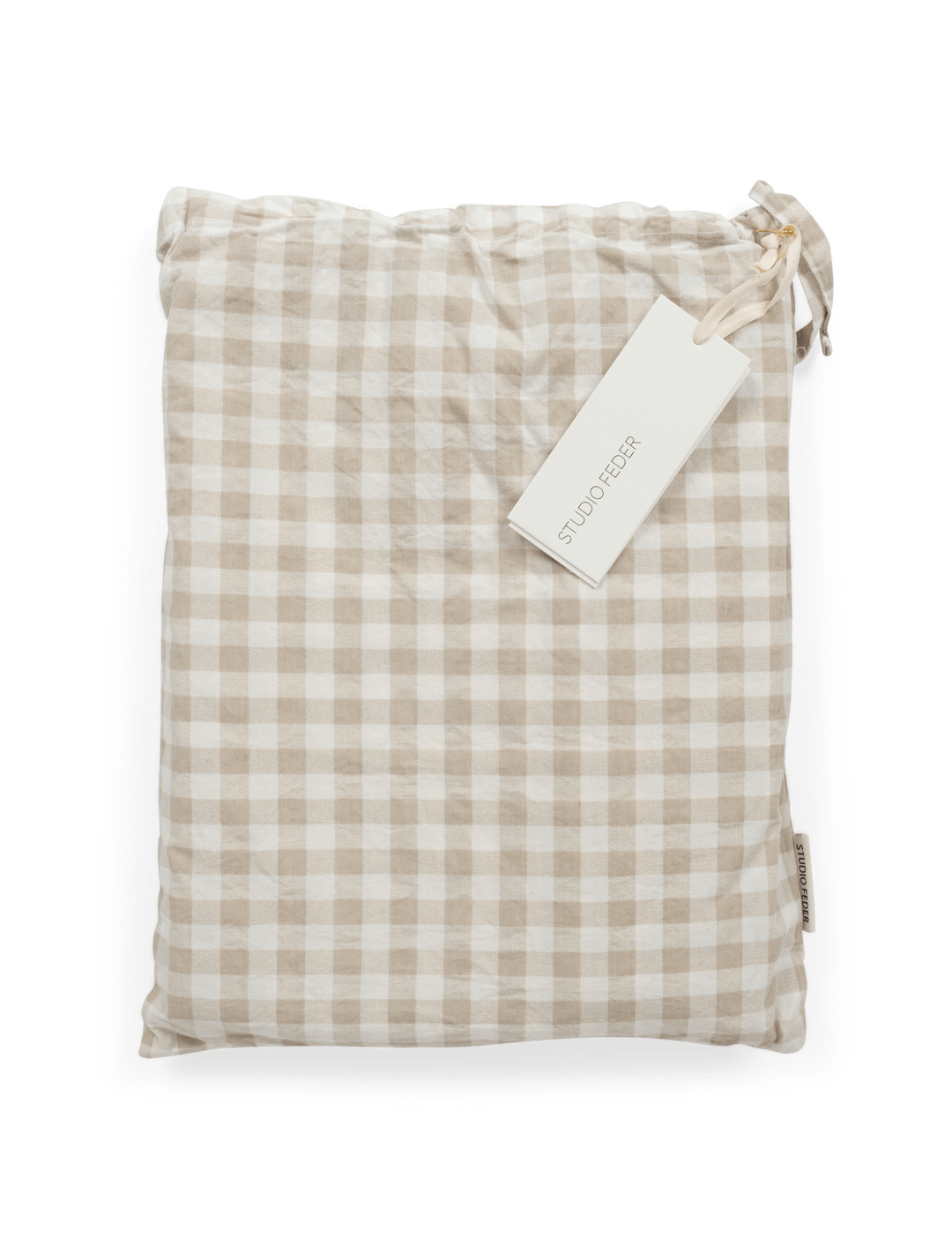 BEDDING - GINGHAM OAT
