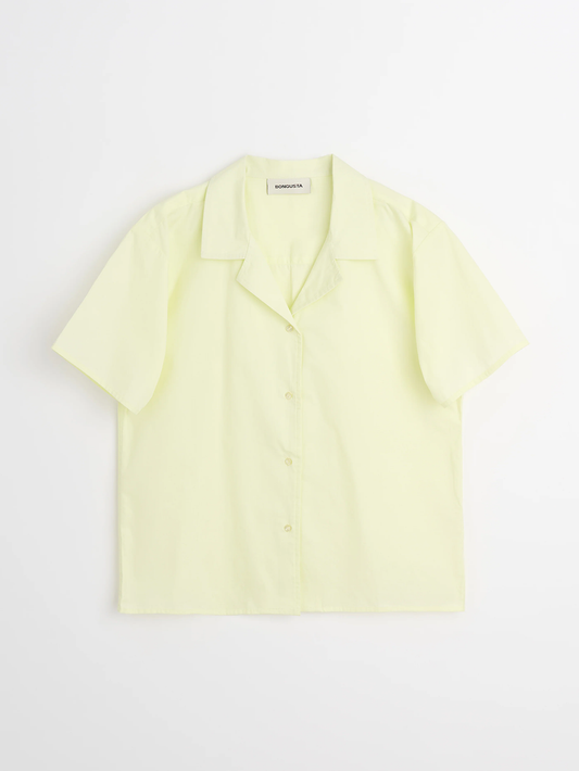 Sahej Short Sleeve Shirt, lemon sorbet (Pre-order)