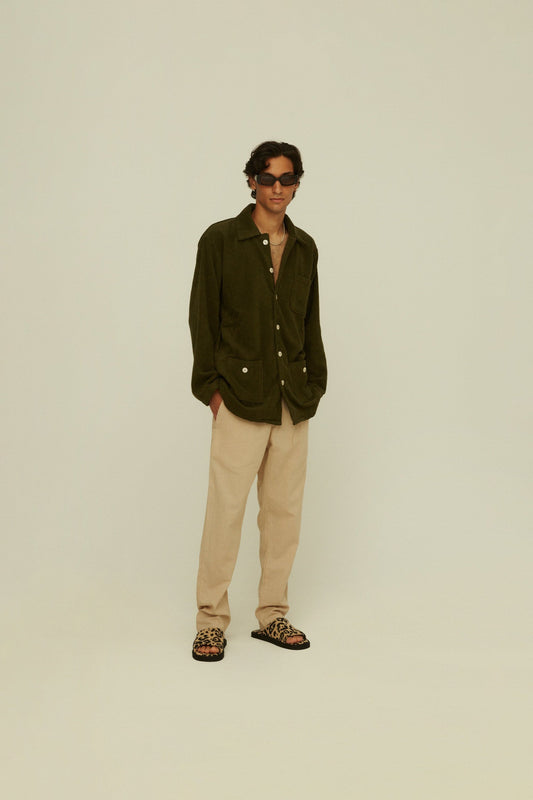 Army Dandy Terry Jacket