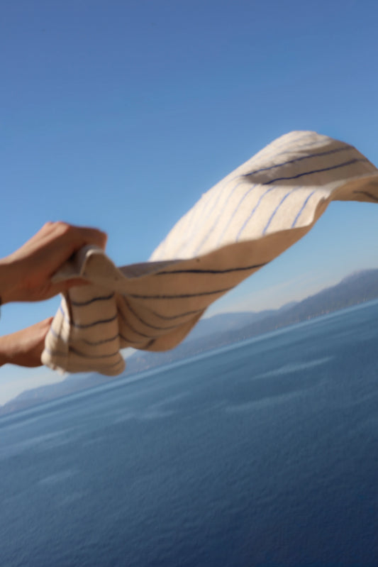 Naram Towels (moonbeam & ultramarine) Pre-order