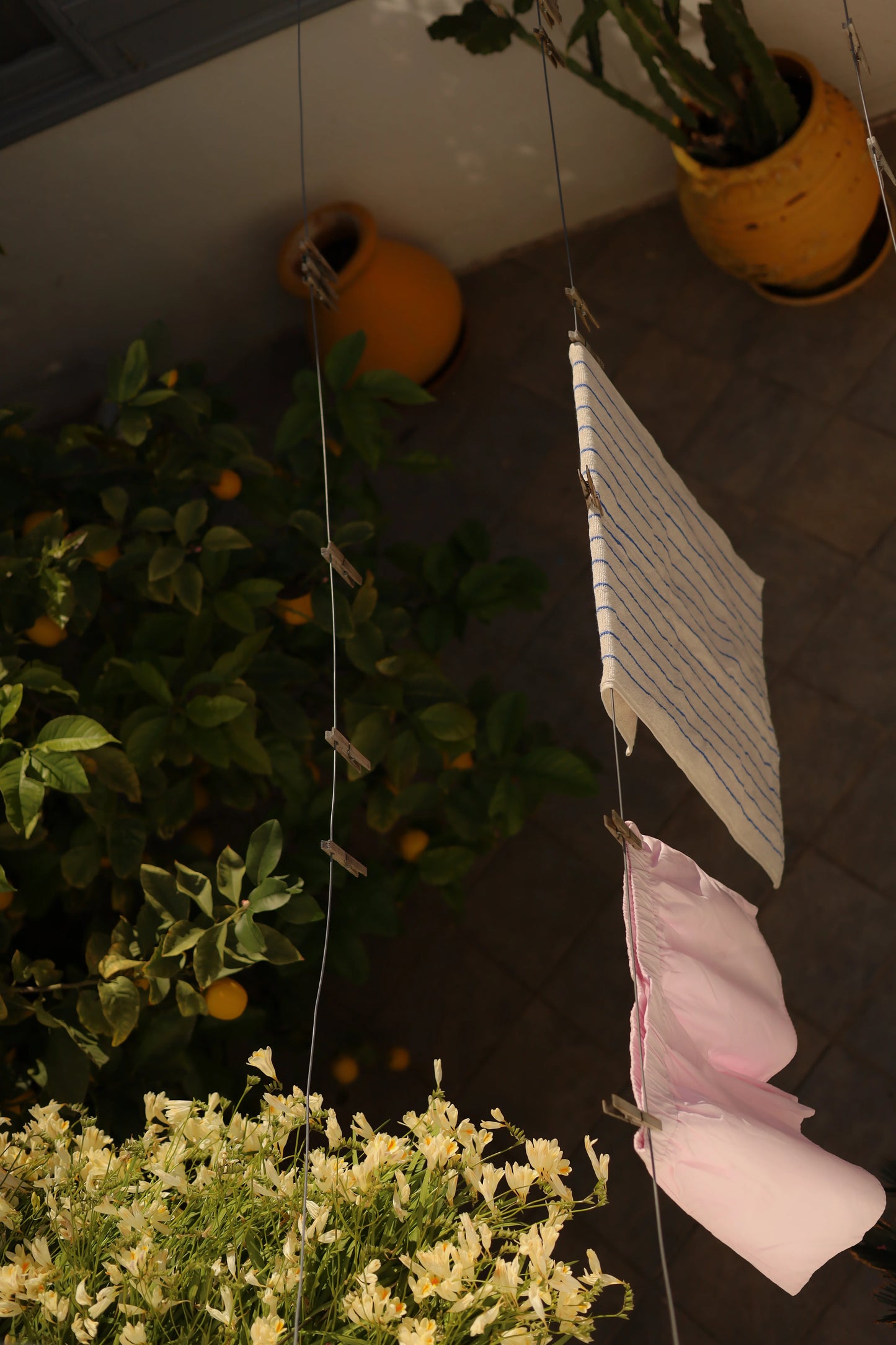 Naram Towels (moonbeam & ultramarine) Pre-order