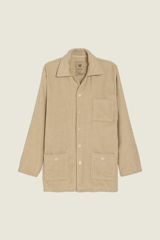 Beige Dandy Terry Jacket