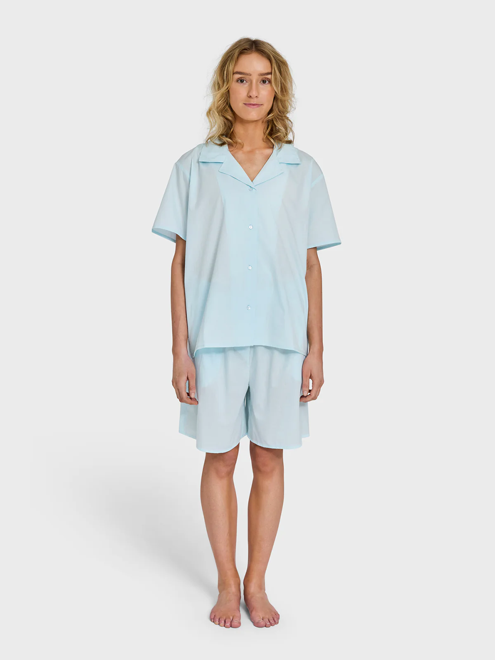 Sahej Short Sleeve Shirt, ice blue (Pre-order)