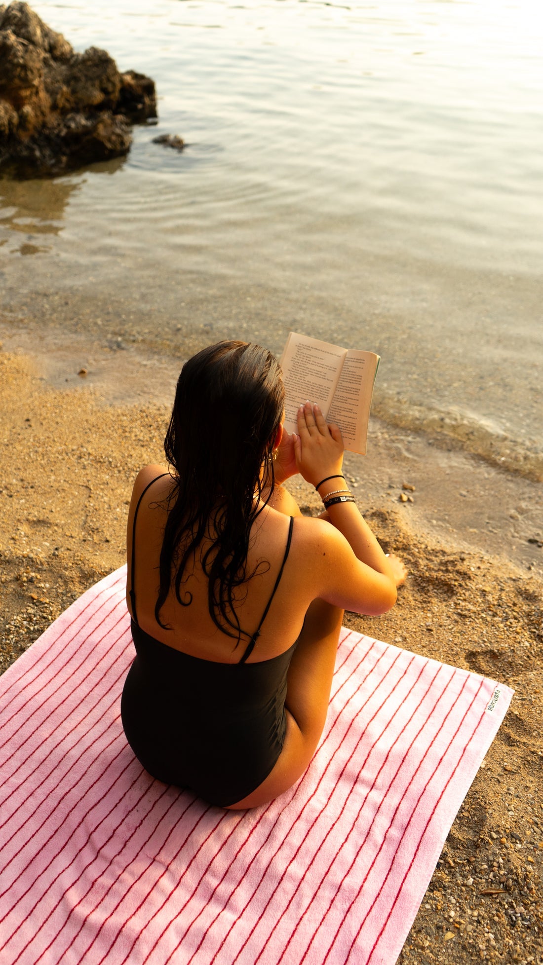 Naram Towel (Baby pink & Ski patrol)