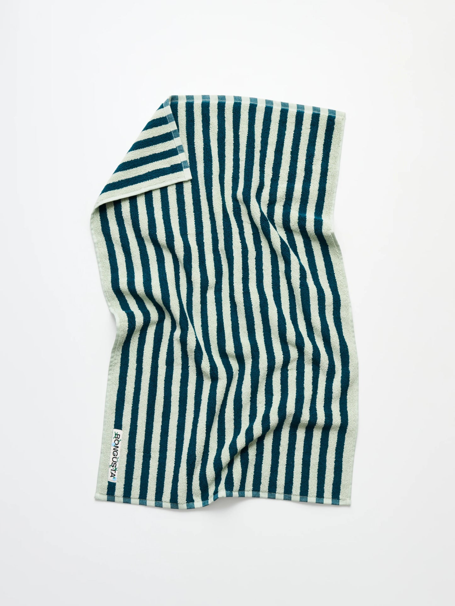 Naram Towels (sea foam & deep teal)