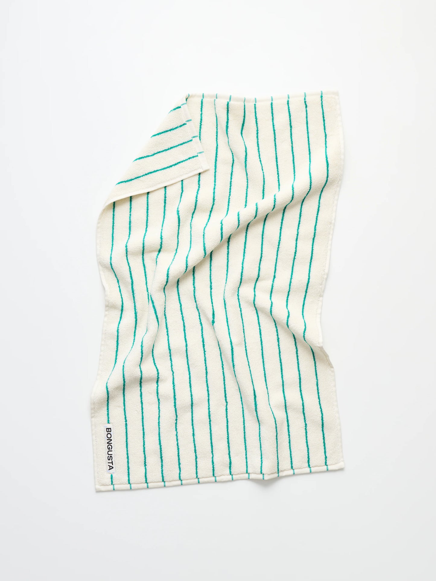 Naram Towels (pure white & grass)