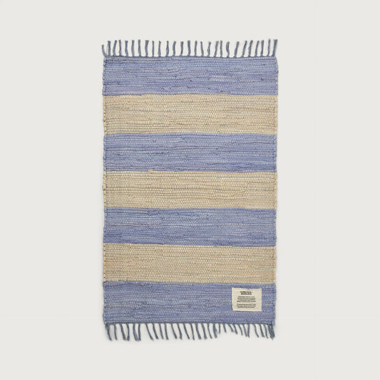 Chindi Rug, Creme & Baby lavender