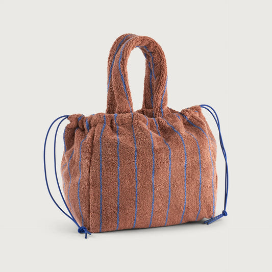 Naram Handbag Small - Camel & Ultramarine