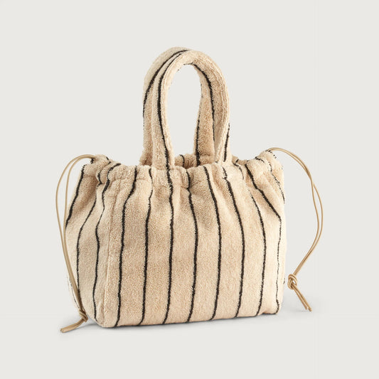 Naram Handbag Small - Creme & Ink