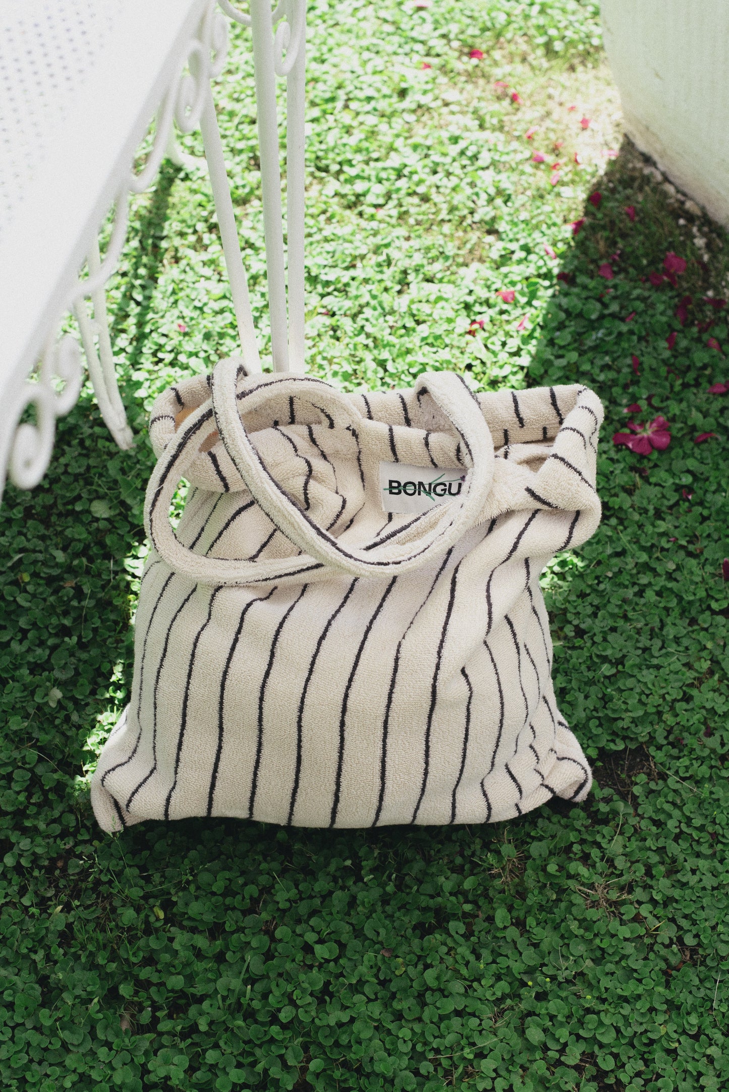 Naram Tote bag - Creme & Ink