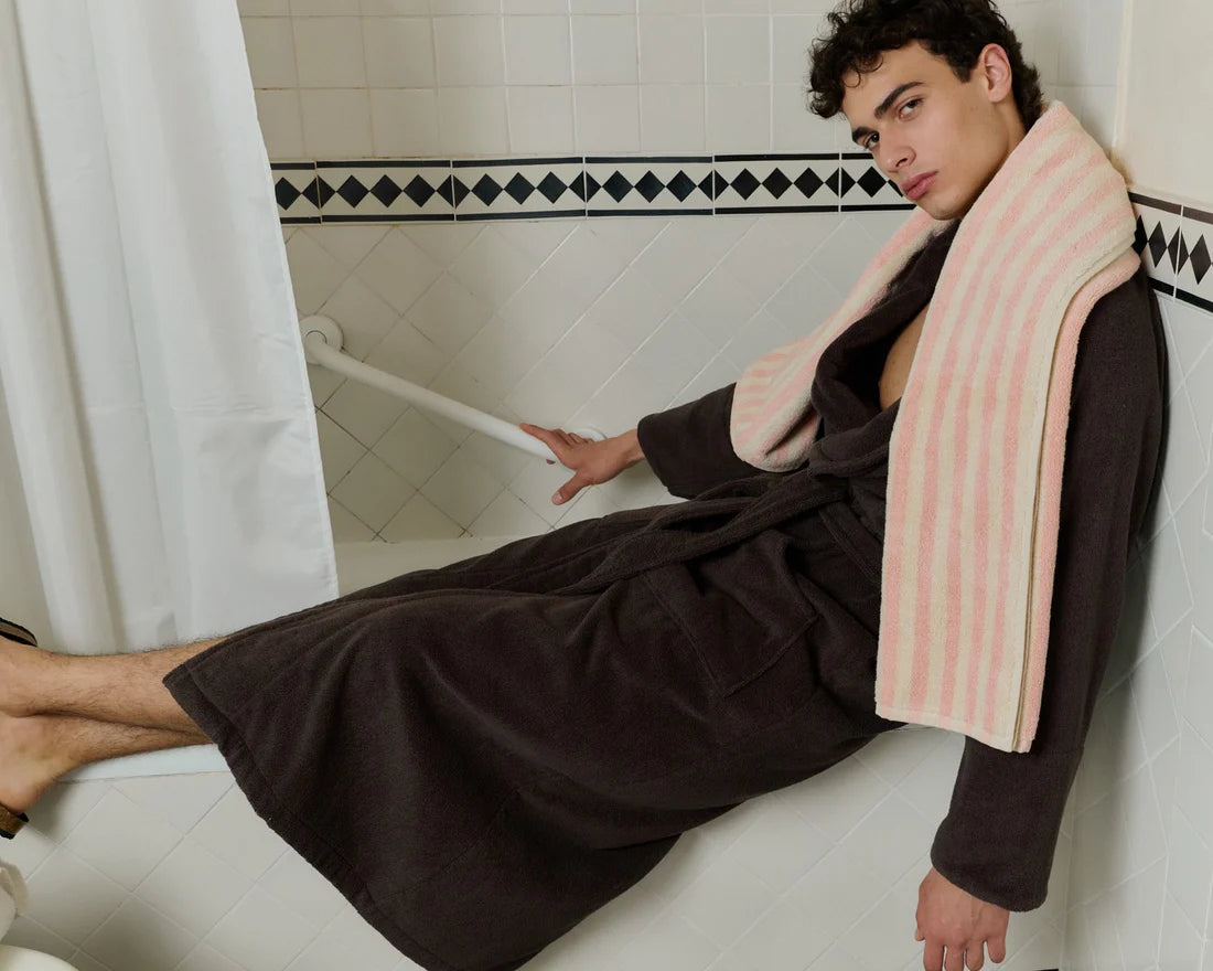 Naram Bathrobe - Coffee