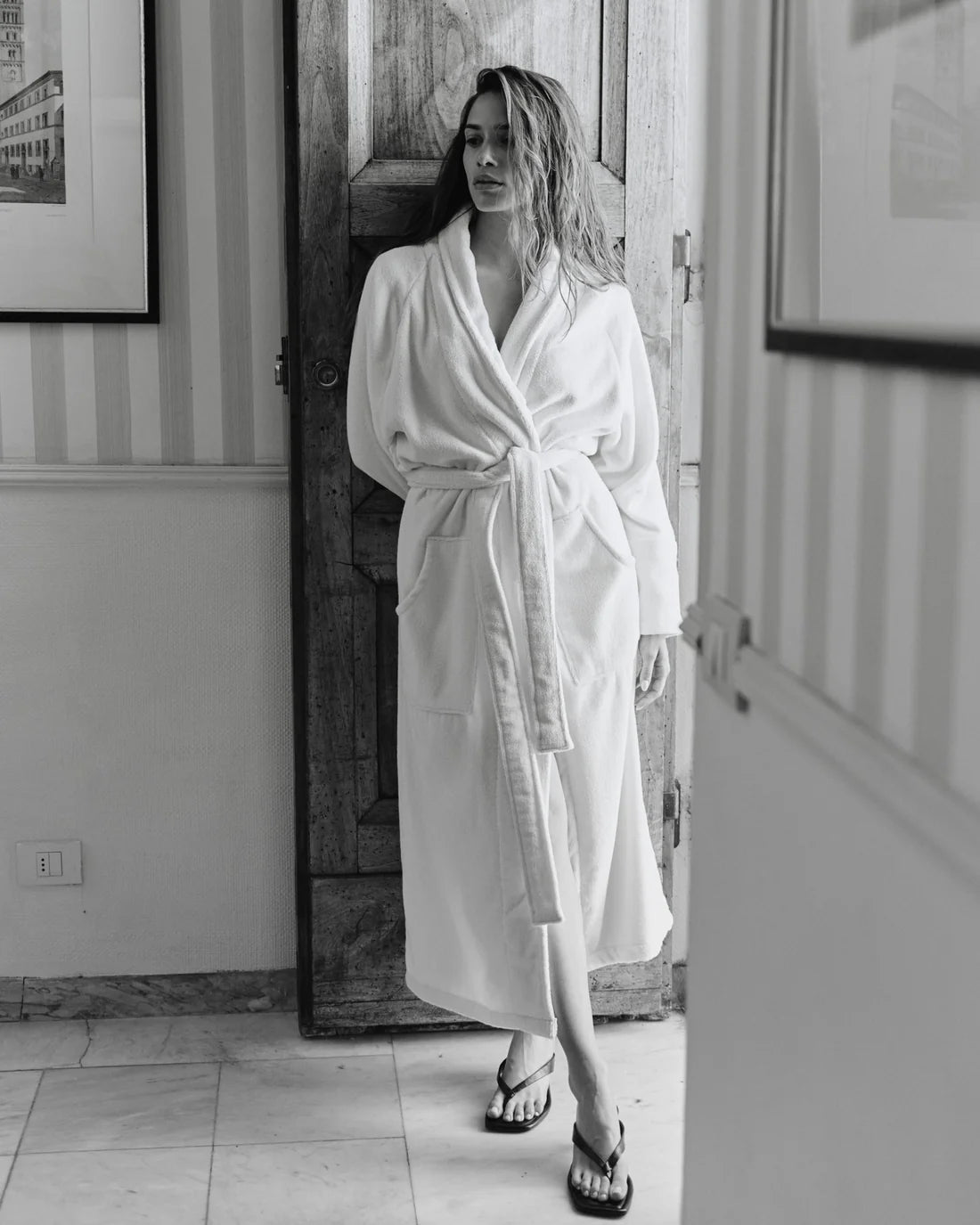 Naram Bathrobe - Vanilla