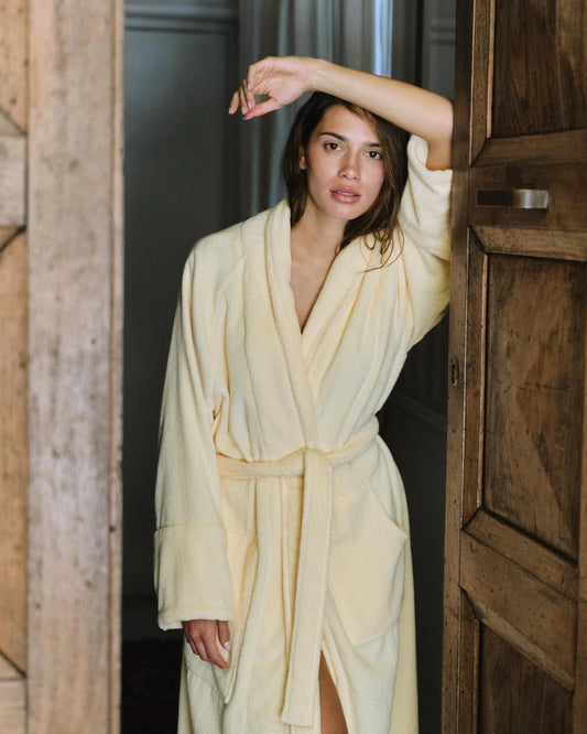 Naram Bathrobe - Vanilla