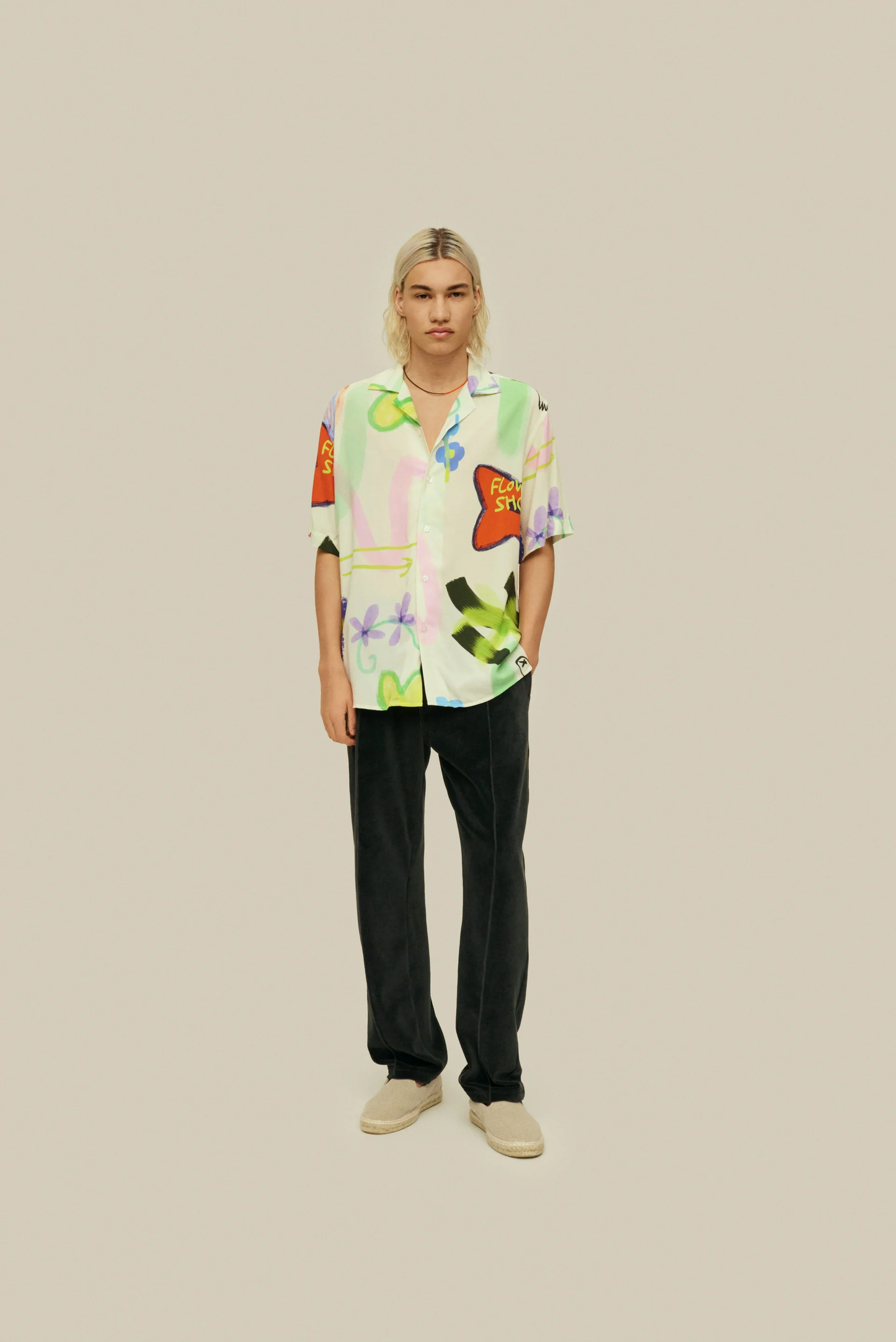 Flower Shop Viscose Shirt