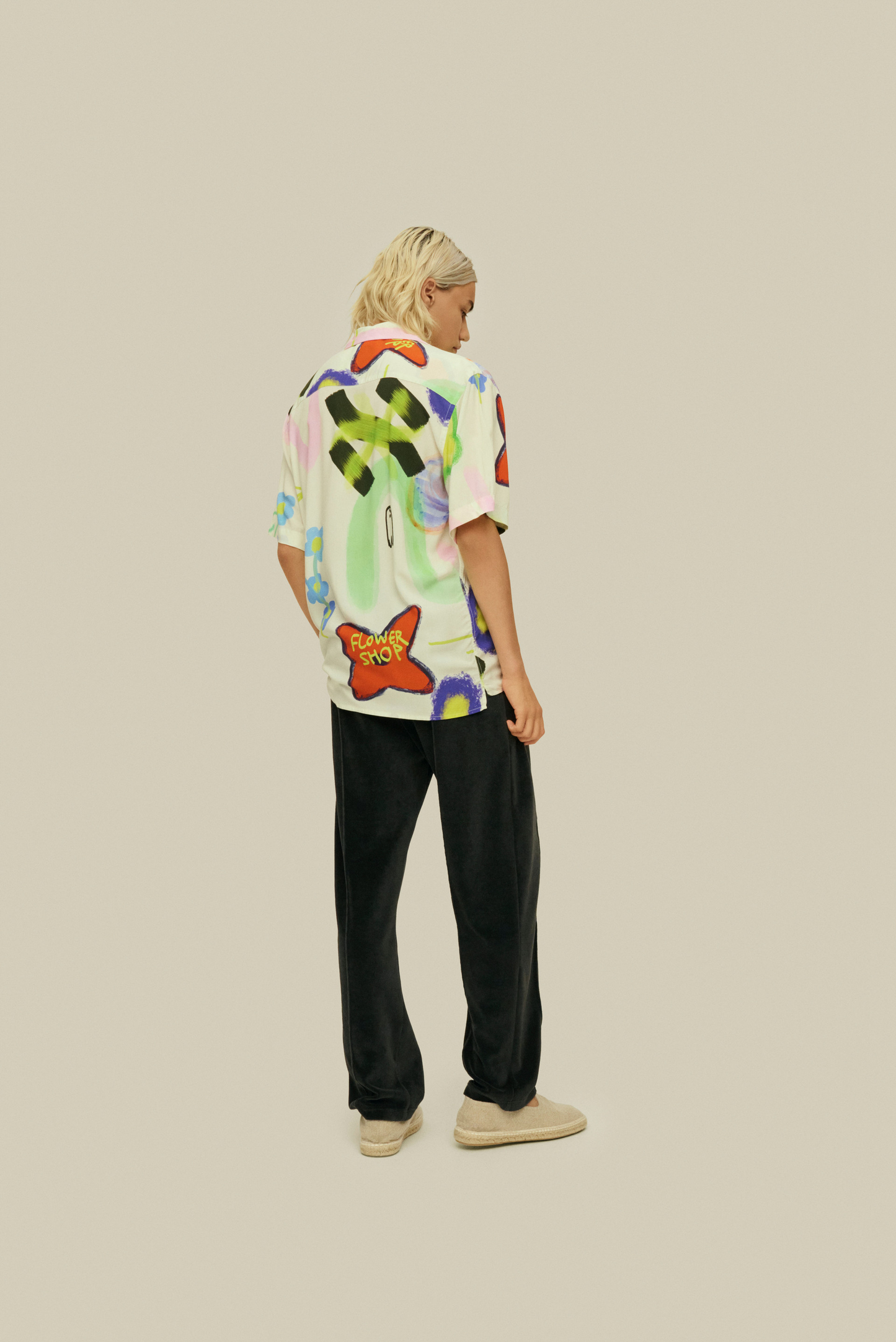 Flower Shop Viscose Shirt