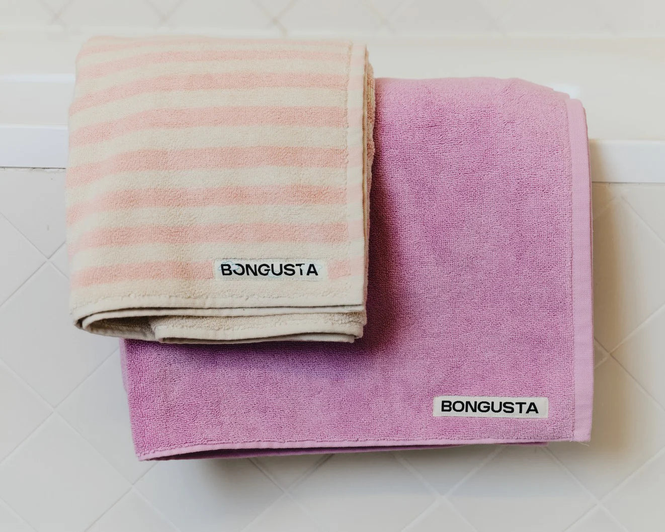 Naram Towel (tropical & creme)