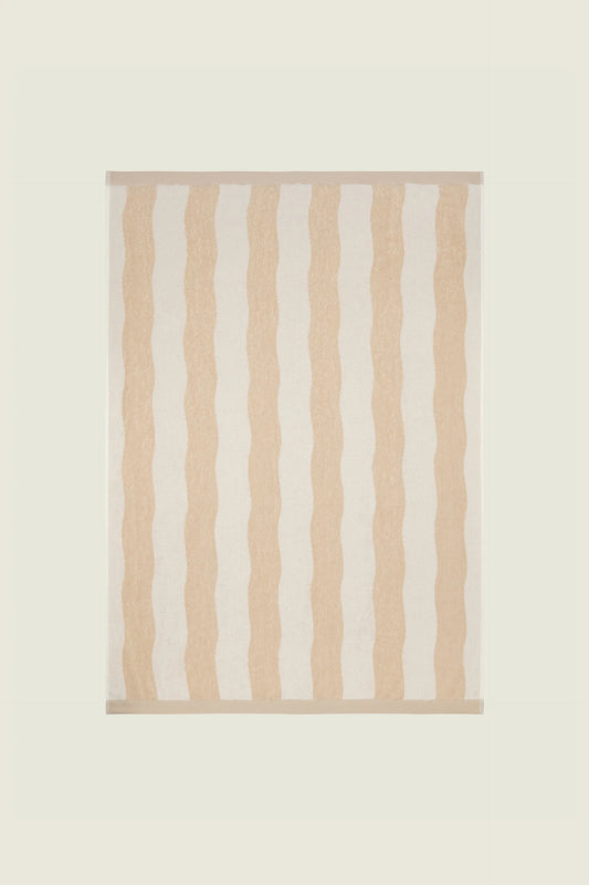 White Wavor Towel