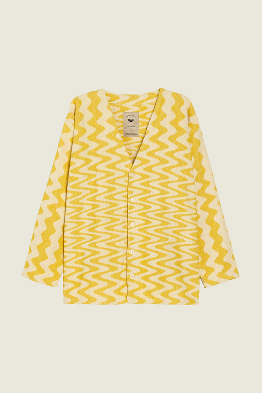 Wiggle Straw Terry Cardigan