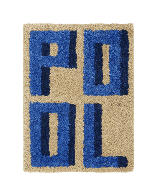 4 Letter Rug - POOL