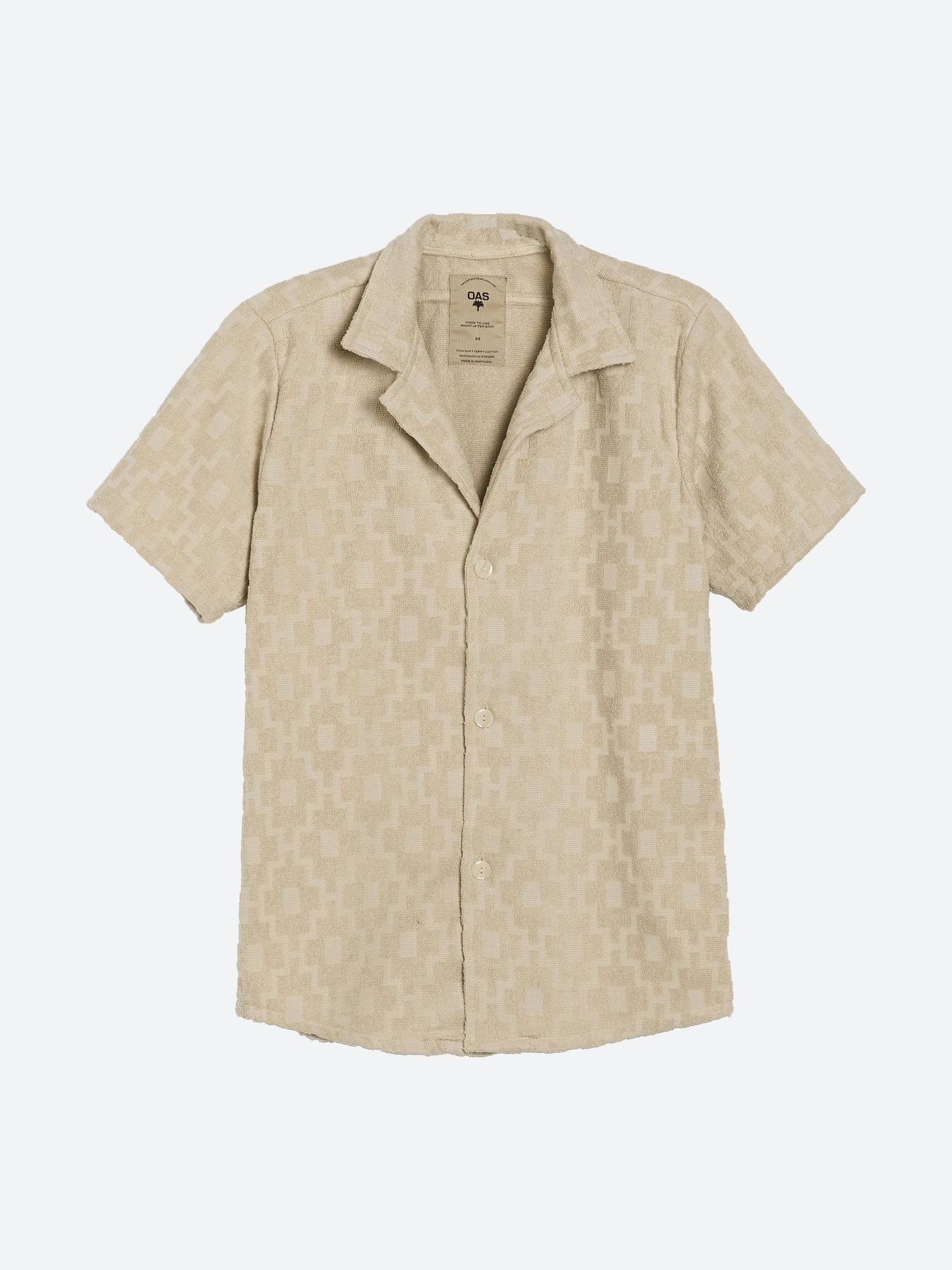 Beige Machu Cuba Terry Shirt