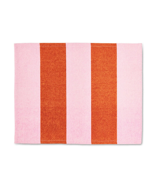 Place mat - Pink & Cognac