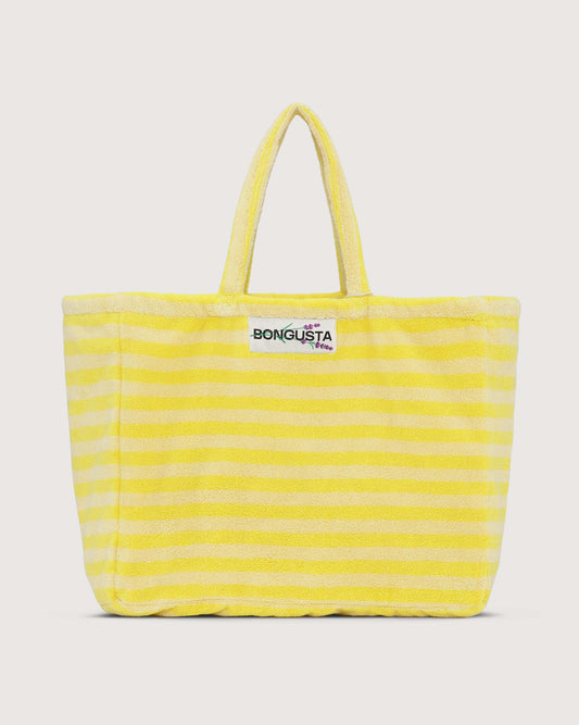 Naram Weekend bag - Pristine & Neon yellow