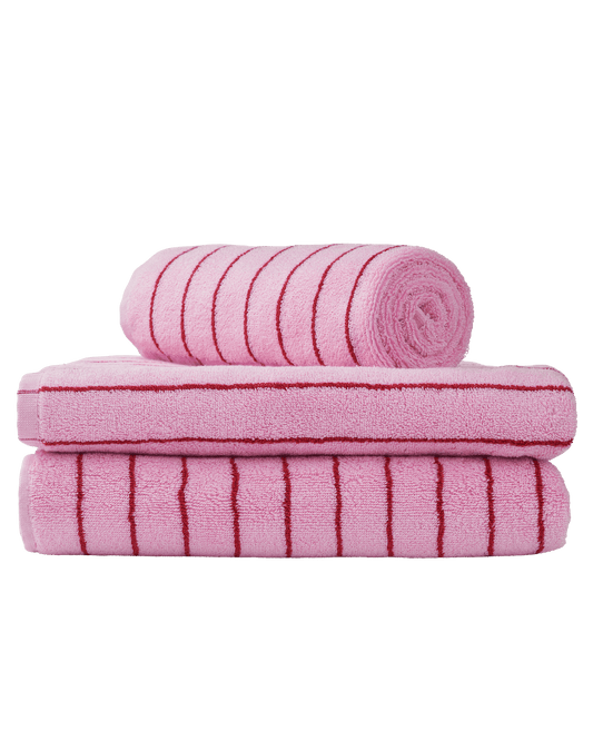Naram Towel (Baby pink & Ski patrol)