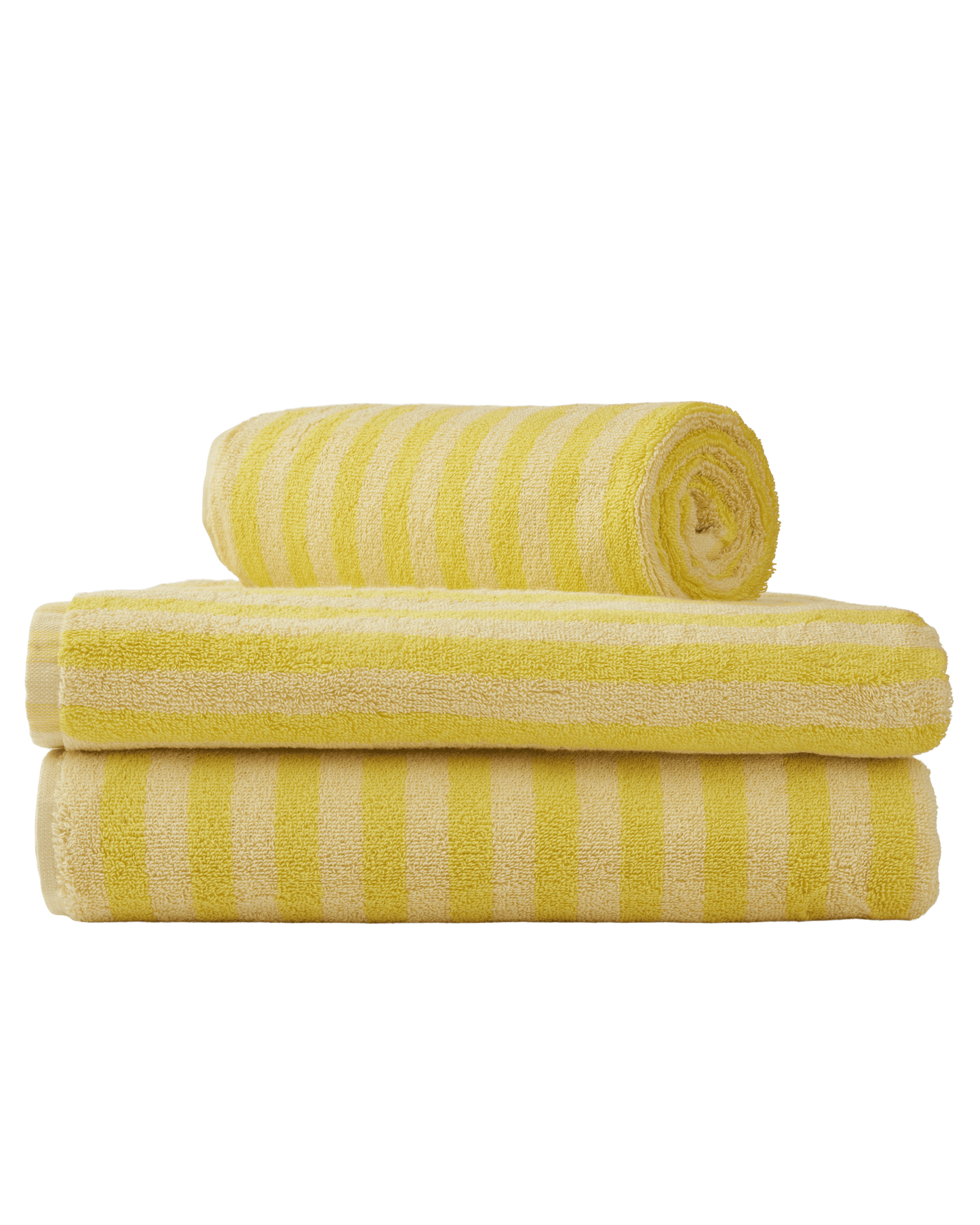 Naram Towel (Pristine & Neon yellow)